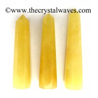 Yellow Aventurine 1.5 to 2 Inch Pencil 6 to 8 Facets